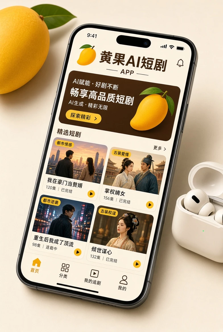黄果短视频移动端视觉