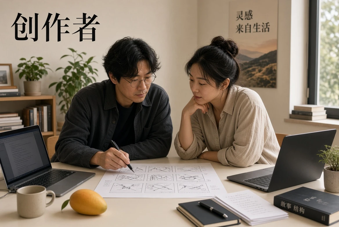 创作人物视觉